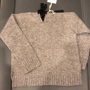 Babe & Tess Grey / Rose Gold Sweater